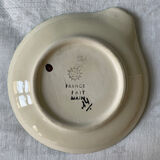 Vintage Gabriel Fourmaintraux ashtray, Desvres