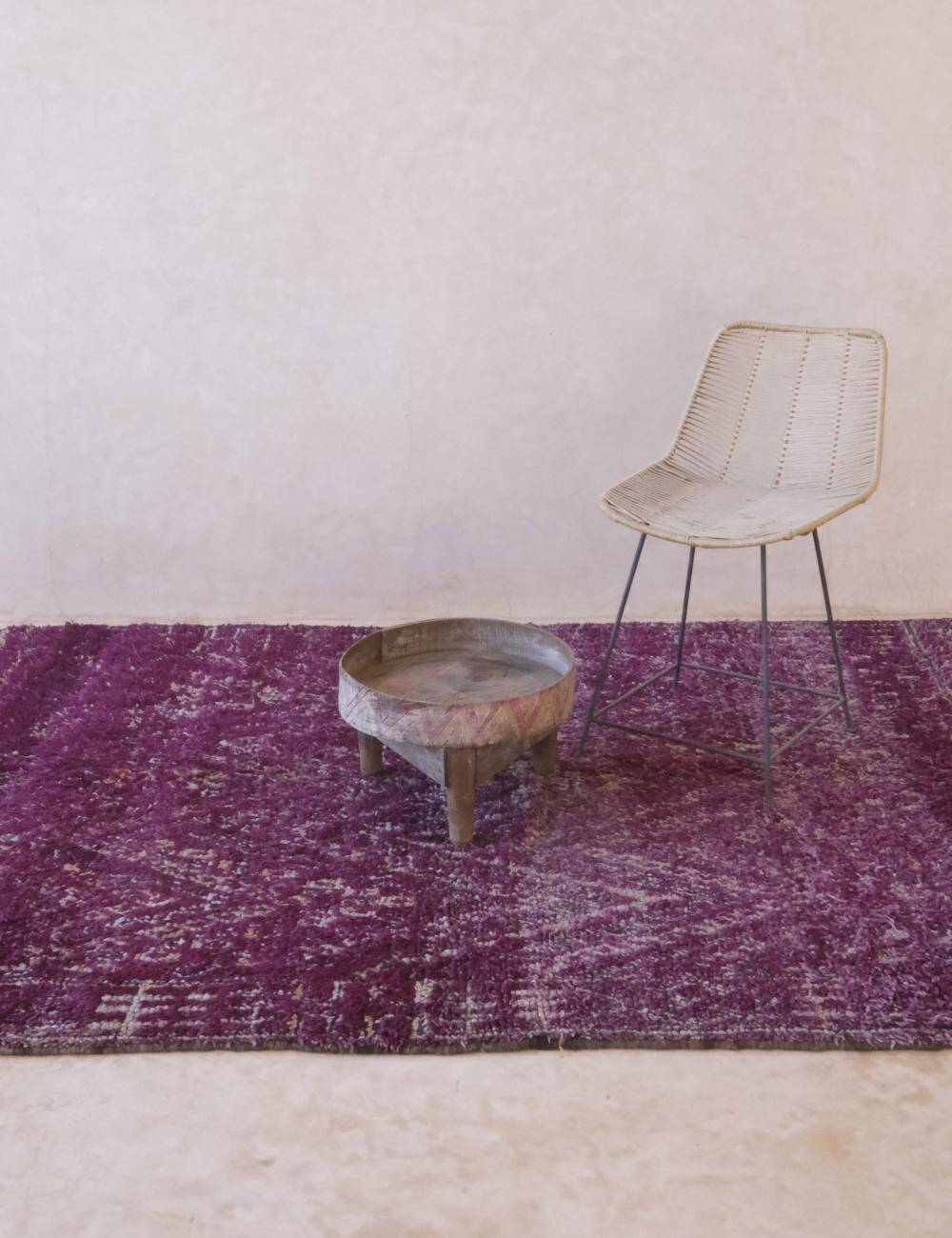 Tapis Marocain Violet - 230 x 174 cm