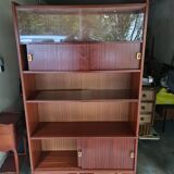 Showcase library vintage modernist 1960