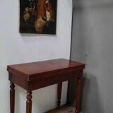 Louis Philippe mahogany game table