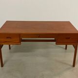 Danish Teak Desk by Arne Wahl Iversen 1950s