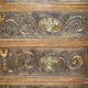 Commode Victorienne en chêne anglais finement sculptée