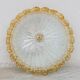 Italian Yellow Large Size Murano Glass Ceiling Fixture, Murano, 1980
