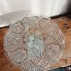 Cut glass cake stand