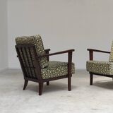 Paire de fauteuils art déco Ziara pravenec