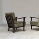 Paire de fauteuils art déco Ziara pravenec