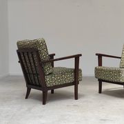 Paire de fauteuils art déco Ziara pravenec