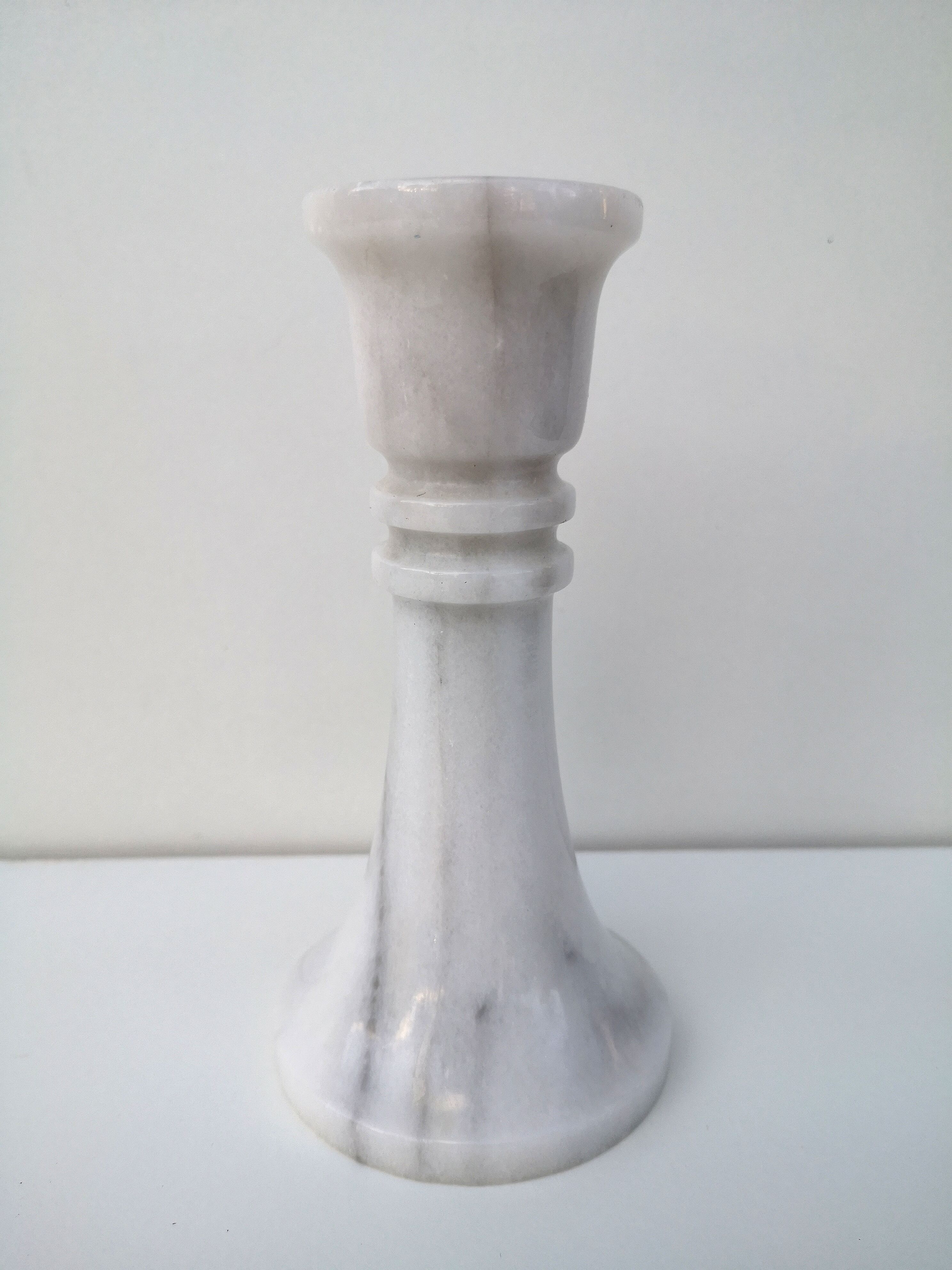 Vintage marble candle holder