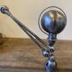 Lampe de bureau Jieldé jielde 2 bras de 40cm avec base étau graphite indus