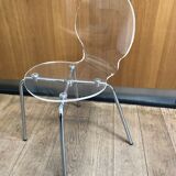4 Transparent chairs