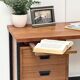 Bureau poignées noires