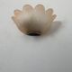 Pair of vintage wall lights, pink sandblasted glass, France 1970