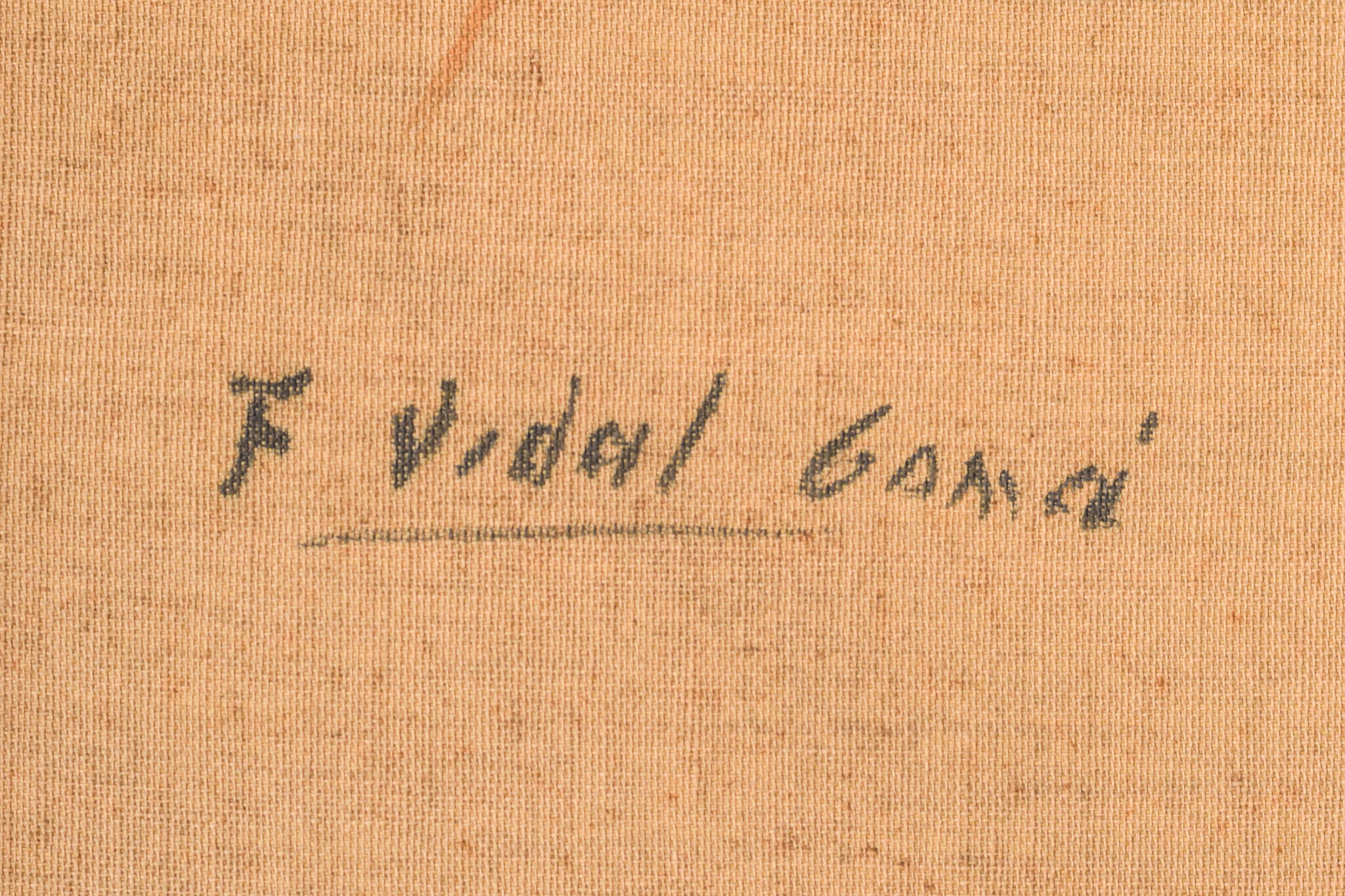 Portrait of a lady - oil on canvas