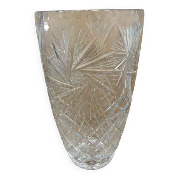 Vase en cristal (D)