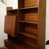 Wall Secretary, office, library.1960 teak