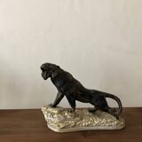 Plaster tiger, art deco period