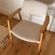 Vintage Scandinavian oak armchair "Holm" - 1960s
