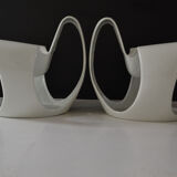 Pair of Albatros armchairs by Danielle Quarante for Airborne