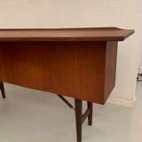Peter Lovig Nielsen's Teak Boomerang Office, Denmark 1960