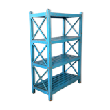 Burmese teak shelf with original blue patina