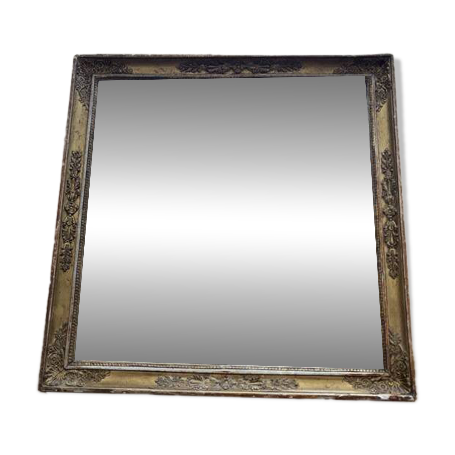 Miroir carré époque restauration