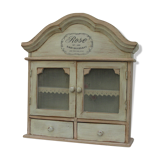 Weathered wall cabinet