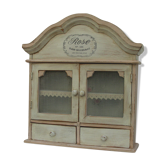 Weathered wall cabinet