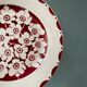 Série de 8 assiettes plates Digoin Sarreguemines « Duroc »