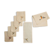 Pocket with 6 embroidered napkins