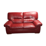 2-seater leather sofa
