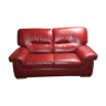 2-seater leather sofa