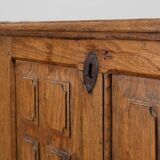 Rustic Oak paneled Trunk or chest, France 18th Century