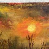 Oil on canvas / annie-claude (ferrando) - 38 x 55 cm - dec.78