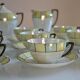 Art Deco porcelain tea or coffee set Czechoslovakia 1930