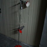 Lampadaire sur socle 2 feux vintage 70