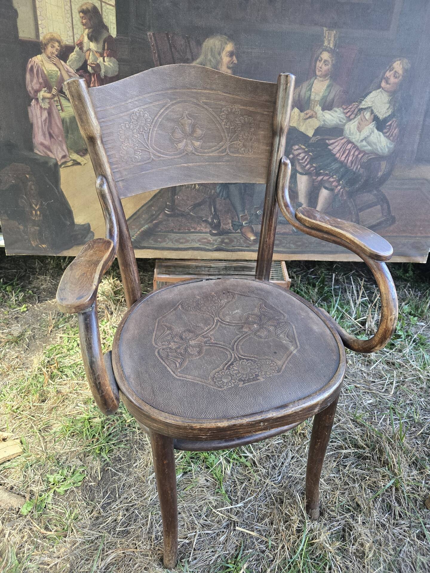Paire de fauteuils thonet