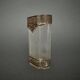 Vase soliflore 1900 ornementé d'une galerie en laiton style Louis XVI