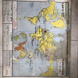 Planisphere Vidal Lablache map 322