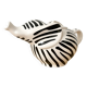 Striped elephant teapot