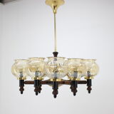 Mid-century big chandelier, 1960