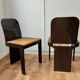2 Pierluigi Molinari chairs 1970