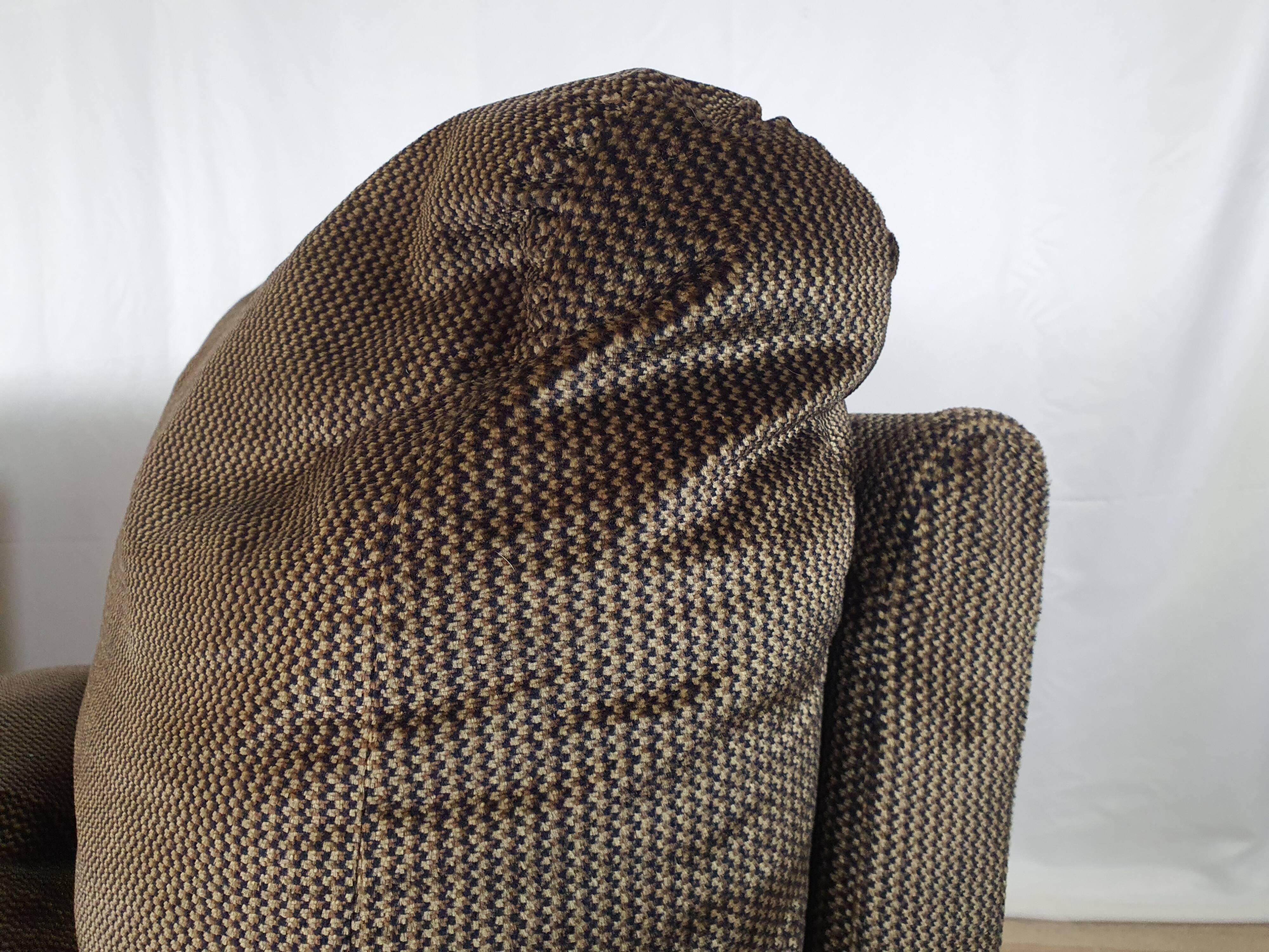 Canapé modulable 5 places en tissu