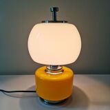 Italian glass table lamp, 70s