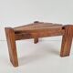 Brutalist Triangular Side Table by Dittman for Awa Radbound, 1960s