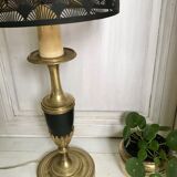 Golden bronze lamp