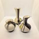 Trio of Bay Keramik vases with Florenz motif - 1957