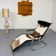 Fauteuil Lounge design Tecta par Mies Van Der Rohe réglable vintage