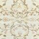 Tapis persan à motif oriental crème et beige 5x8, 150x250 cm