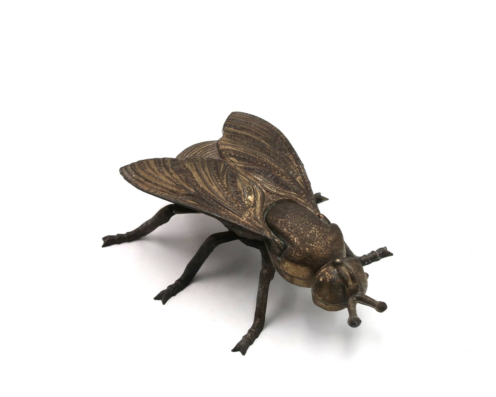 Metal ashtray in the shape of a fly, 1950s