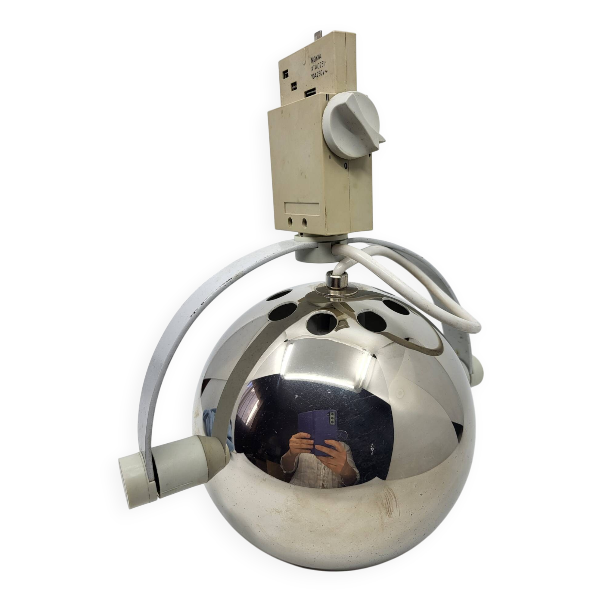 Eyeball Lita Adjustable Spotlight by Nokia 1970 Space Age